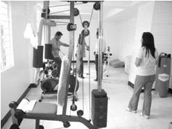 fitness center